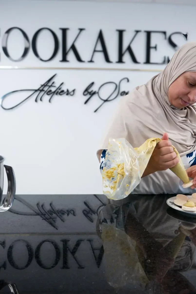 Souad entrepreneuse pâtisserie salon de thé", "formation pâtisserie autodidacte".